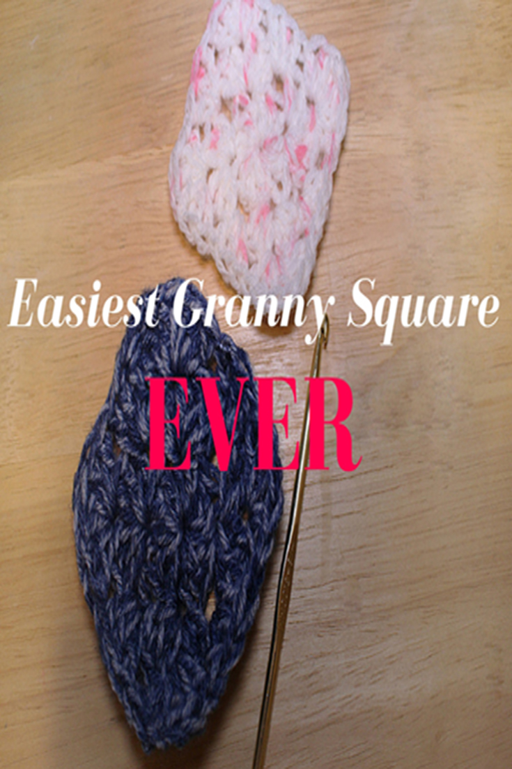 Easiest Granny Square EVER granny square, crochet, crocheting, blankets